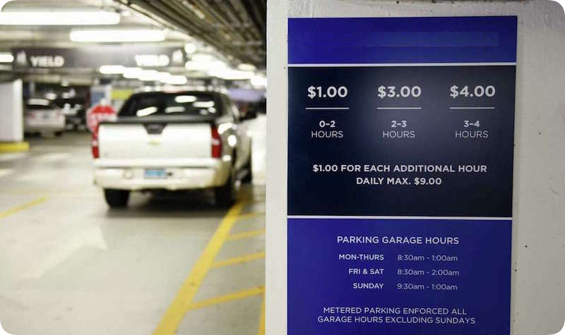 Customizable Parking Fee System