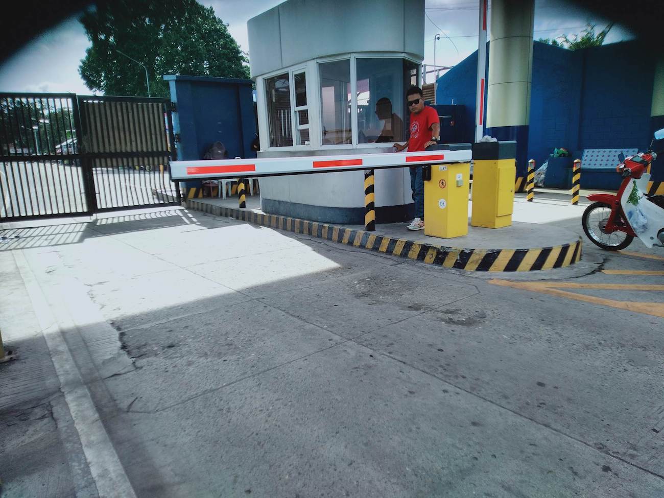 LED Arm Barrier Gate