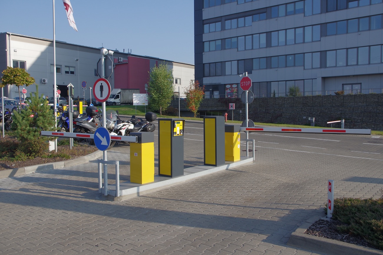 barrier gate in Poland