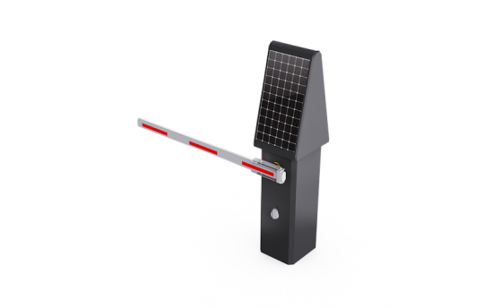 Solar Powered Parking Boom Barrier Gate