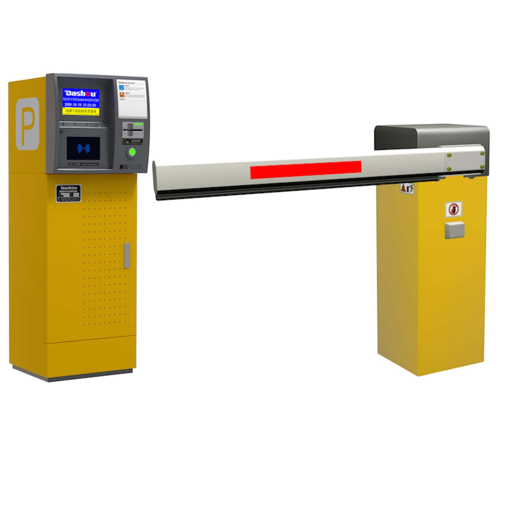 V32-810F Pay At Exit Card Dispensing Parking Management System