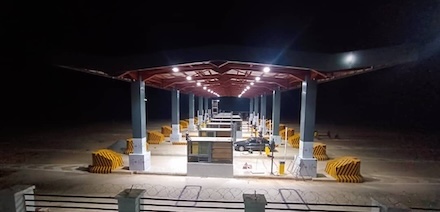 0.9s Toll Barrier at Abuja Keffi Expressway