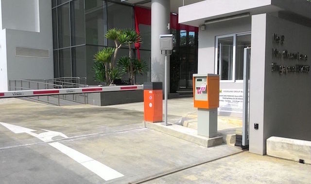 Dashou Barriers Installed at Goodland Group Building in Singapore