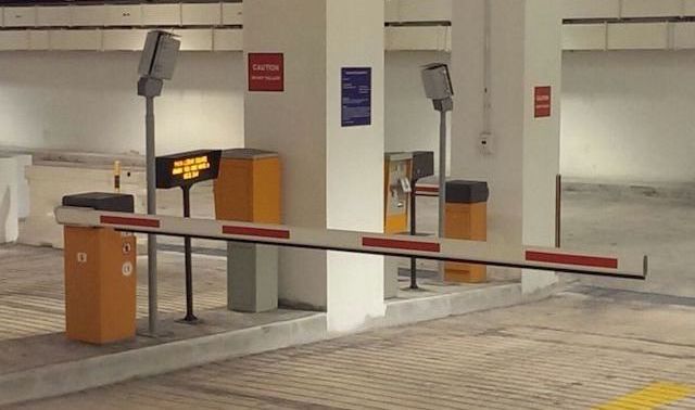Dashou Barriers Installed at Paya Lebar Square Mall In Singapore