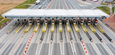 Dashou 0.6s toll barrer in South Africa