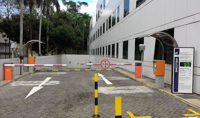 Dashou Barriers Installed at Institute of Microelectron Singapore
