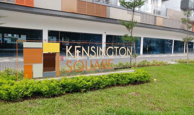 Dashou Barriers Installed at Kensington Square in Singapore