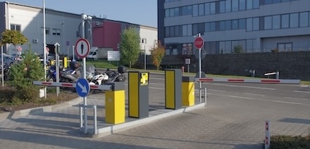 Dashou Parking Barrier Gate in Poland